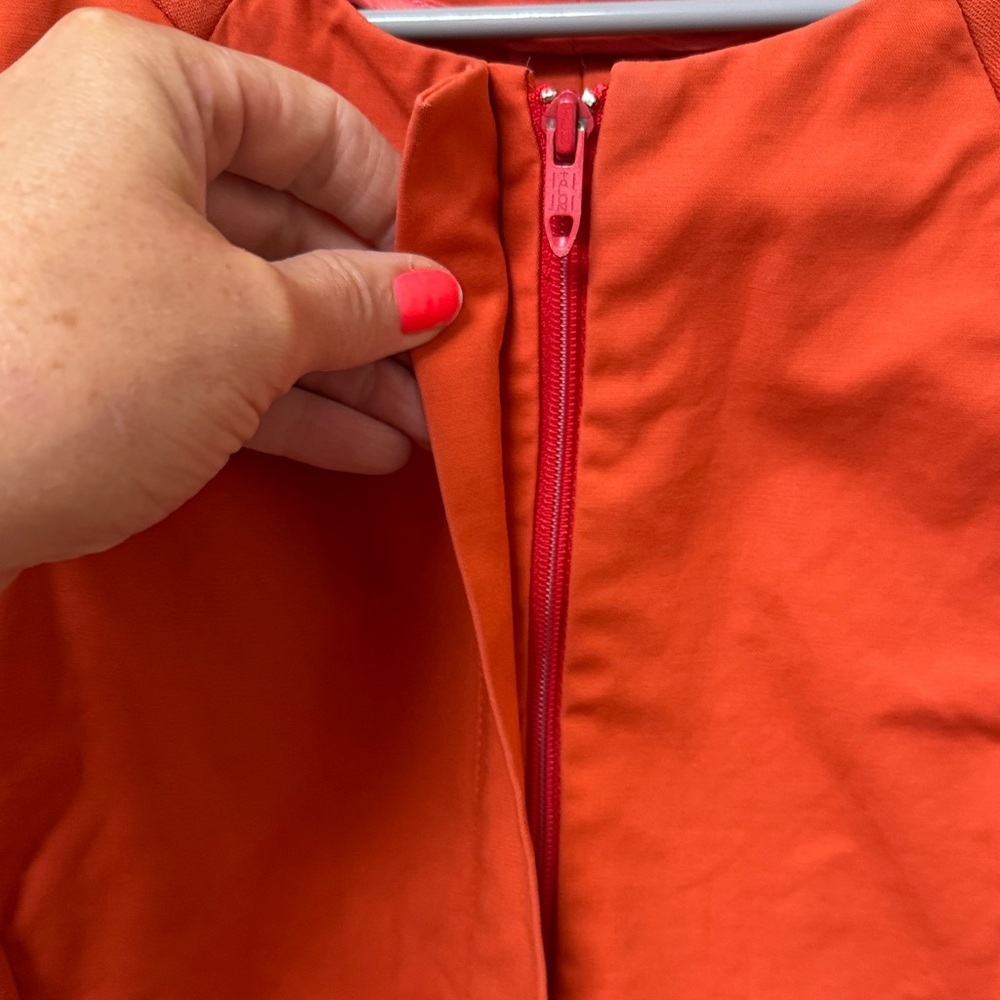 Lafayette 148 New York Vibrant Orange Blazer - Picture 4 of 8